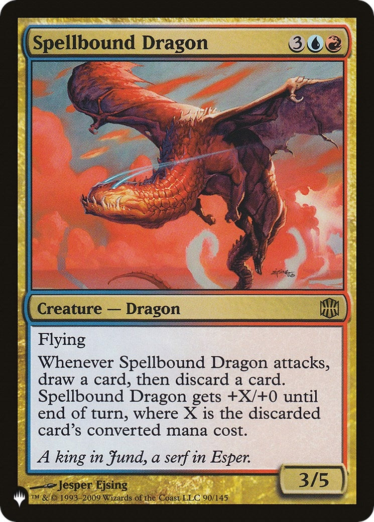 Spellbound Dragon (90/145) (The List Reprints)