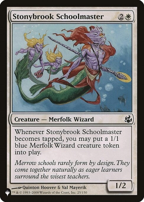 Stonybrook Schoolmaster (25/150) (The List Reprints)