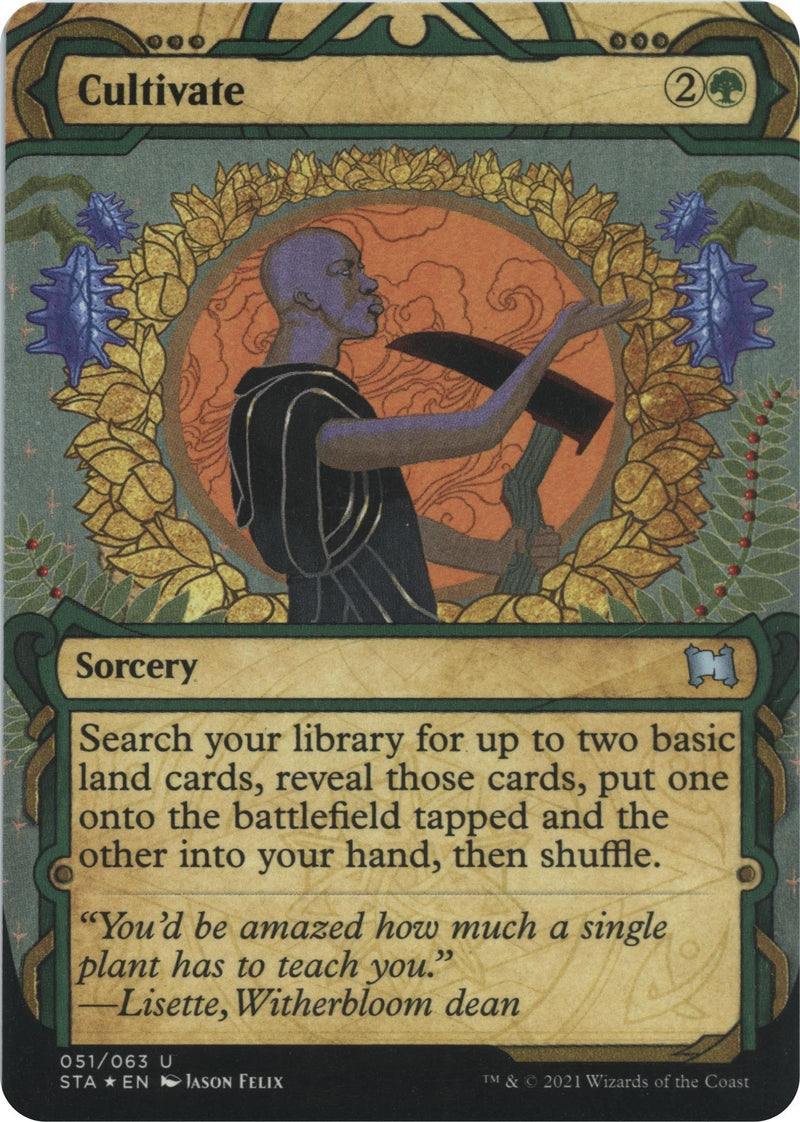 Cultivate (Foil Etched) (51) (Strixhaven: Mystical Archives)