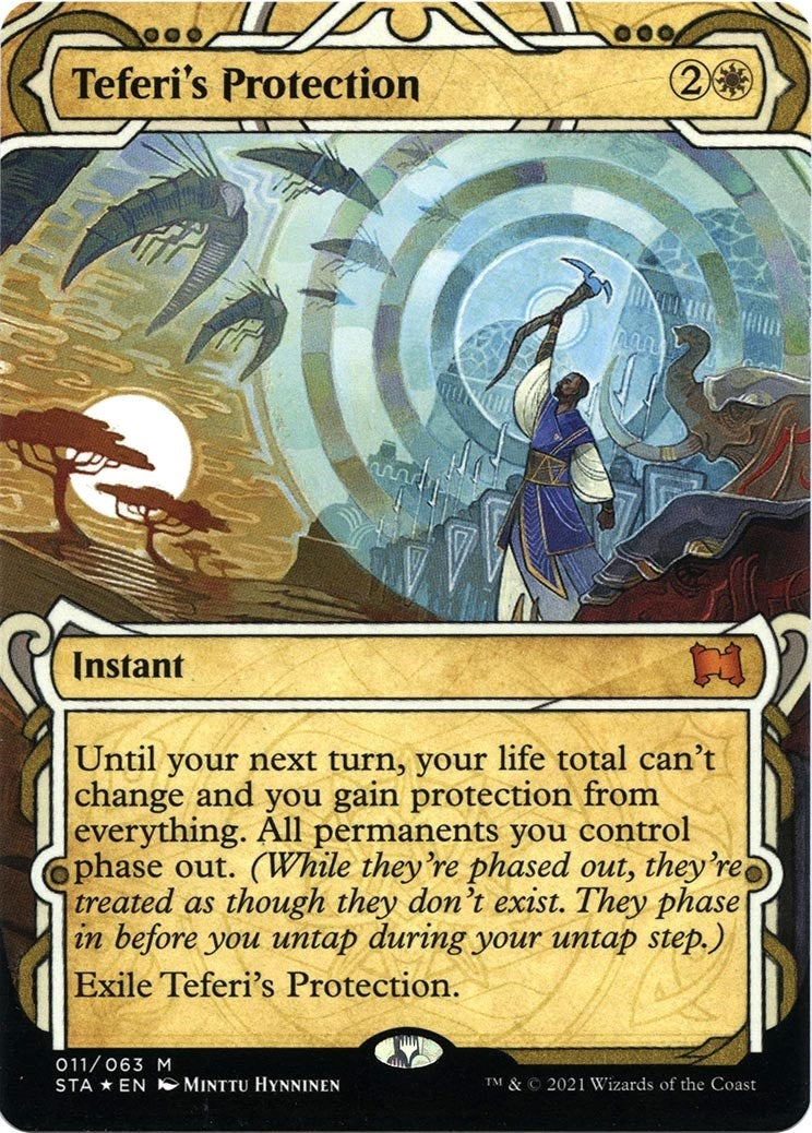 Teferi's Protection (Foil Etched) (11) (Strixhaven: Mystical Archives)