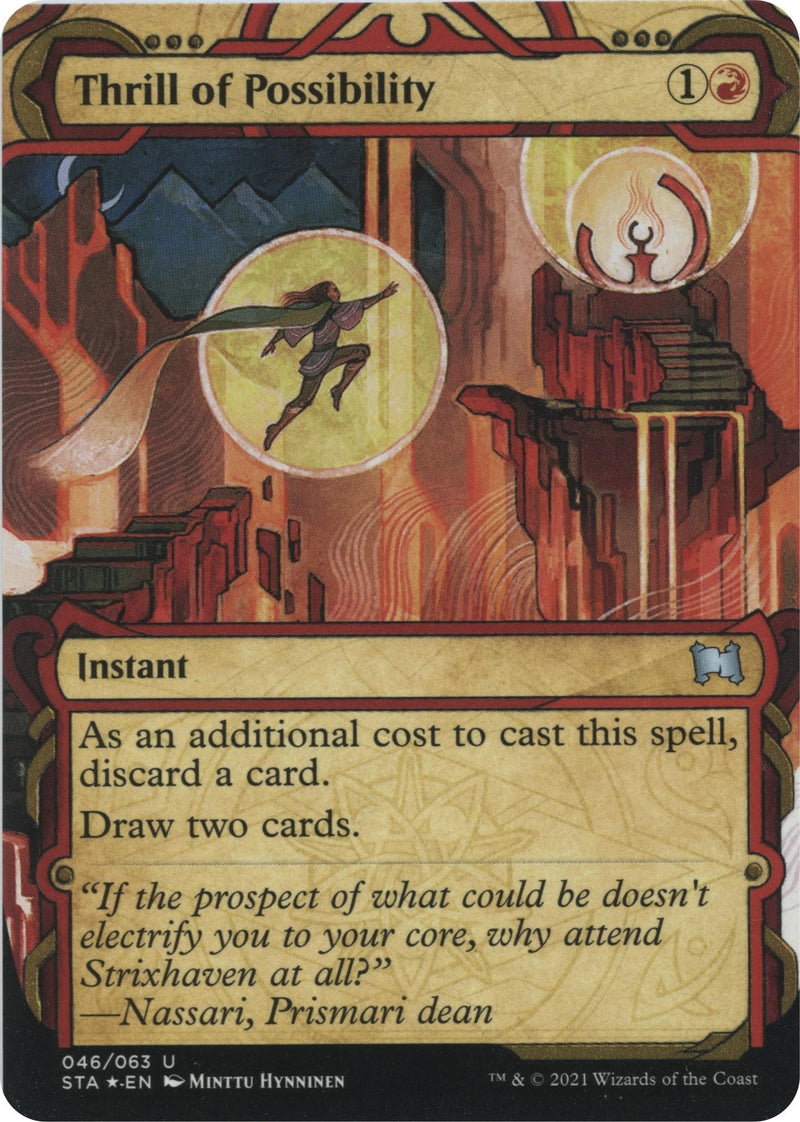 Thrill of Possibility (Foil Etched) (46) (Strixhaven: Mystical Archives)