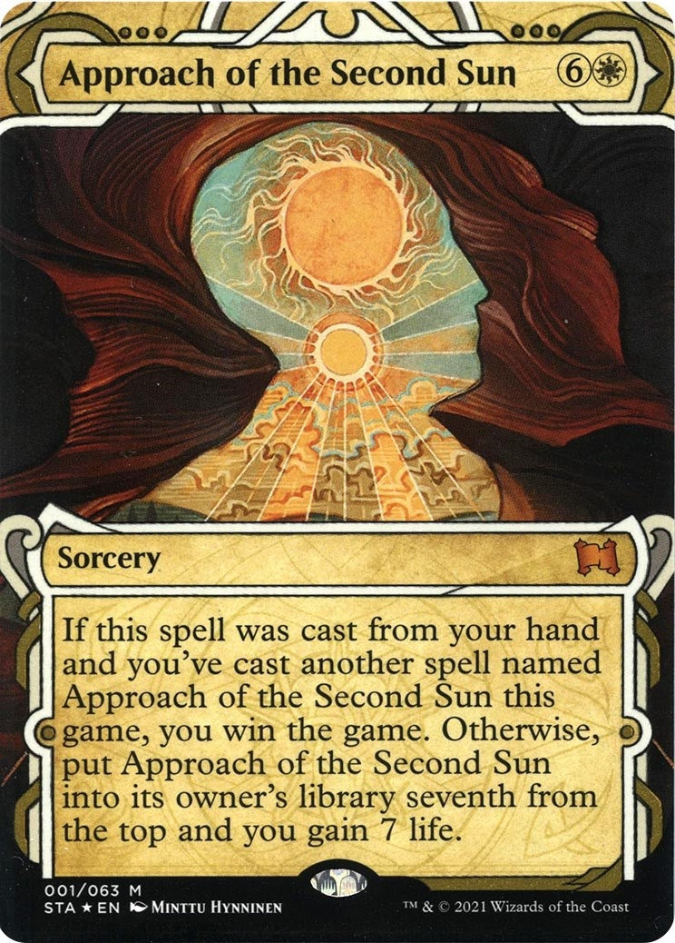 Approach of the Second Sun (Foil Etched) (1) (Strixhaven: Mystical Archives)