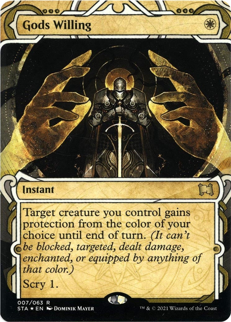 Gods Willing (Foil Etched) (7) (Strixhaven: Mystical Archives)