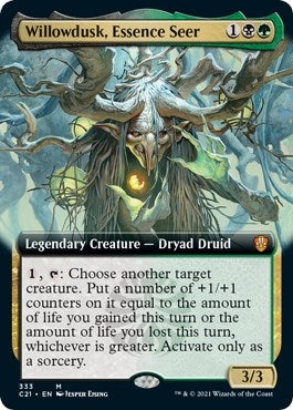 Willowdusk, Essence Seer (Extended Art) (333) (Commander 2021)