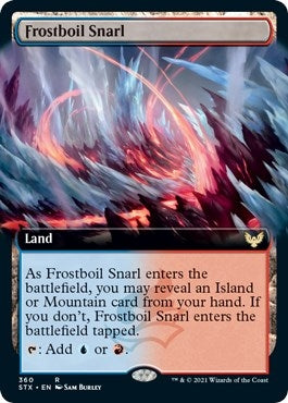 Frostboil Snarl (Extended Art) (360) (Strixhaven: School of Mages)