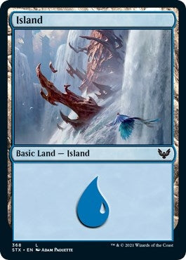 Island (368) (368) (Strixhaven: School of Mages)
