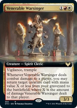 Venerable Warsinger (Extended Art) (355)
