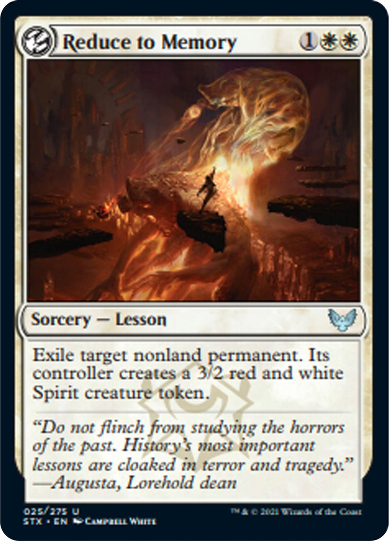 Reduce to Memory (25) (Strixhaven: School of Mages)