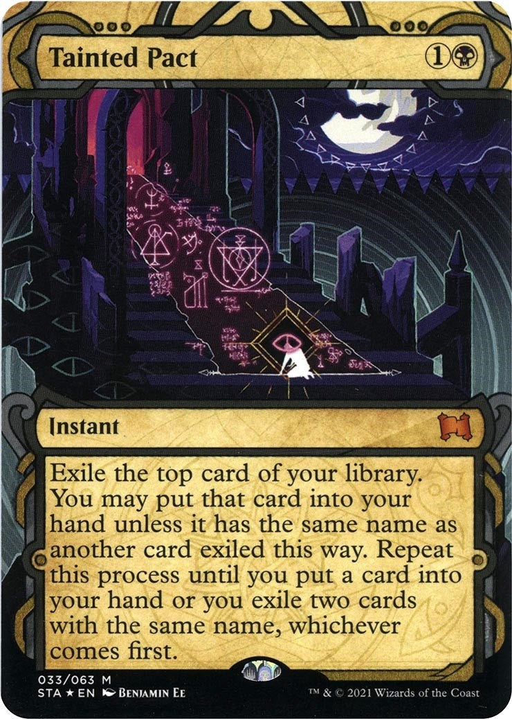 Tainted Pact (Foil Etched) (33) (Strixhaven: Mystical Archives)