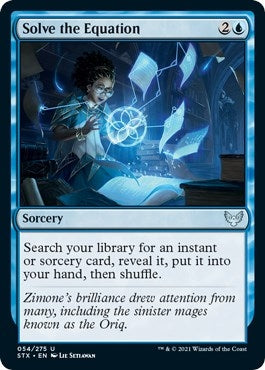 Solve the Equation (54) (Strixhaven: School of Mages)