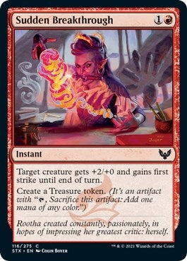 Sudden Breakthrough (116) (Strixhaven: School of Mages)