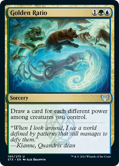 Golden Ratio (190) (Strixhaven: School of Mages)