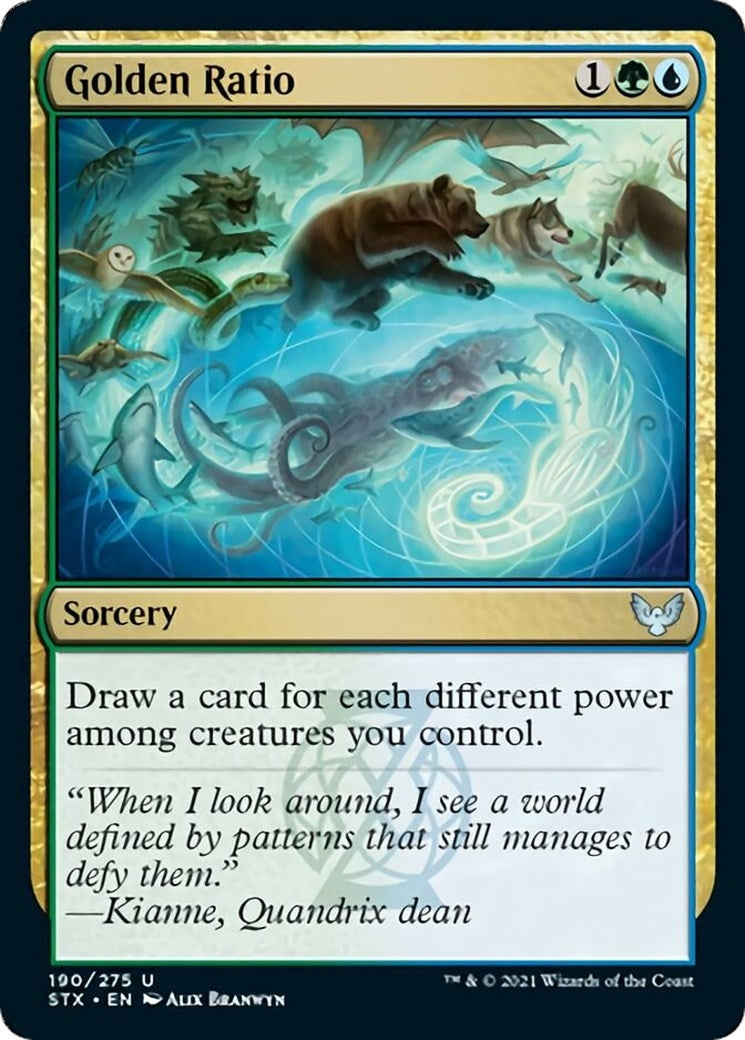 Golden Ratio (190) (Strixhaven: School of Mages)