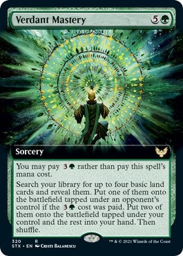 Verdant Mastery (Extended Art) (320)