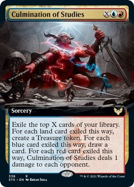 Culmination of Studies (Extended Art) (338) (Strixhaven: School of Mages)