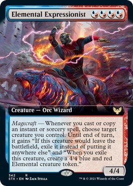 Elemental Expressionist (Extended Art) (342) (Strixhaven: School of Mages)