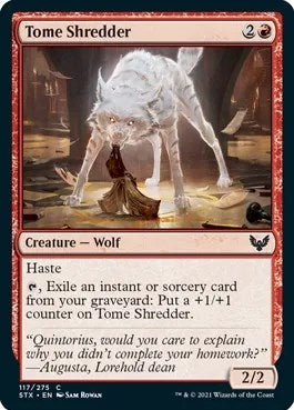 Tome Shredder (117) (Strixhaven: School of Mages)