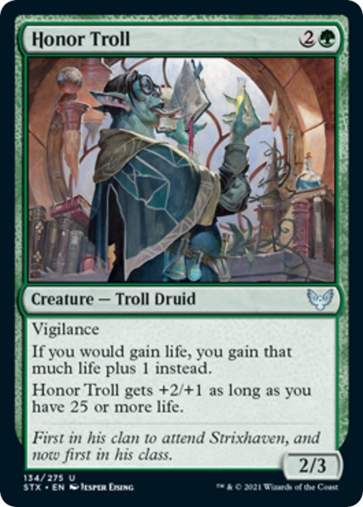 Honor Troll (134) (Strixhaven: School of Mages)