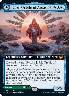Jadzi, Oracle of Arcavios (Extended Art) (325) (Strixhaven: School of Mages)