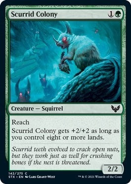 Scurrid Colony (142) (Strixhaven: School of Mages)