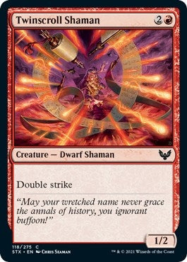 Twinscroll Shaman (118) (Strixhaven: School of Mages)