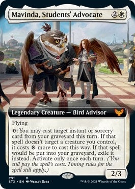 Mavinda, Students' Advocate (Extended Art) (291) (Strixhaven: School of Mages)