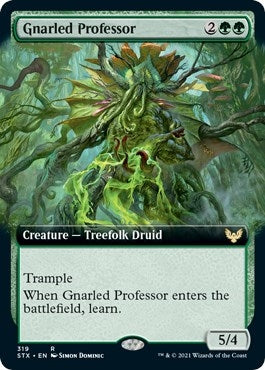 Gnarled Professor (Extended Art) (319) (Strixhaven: School of Mages)