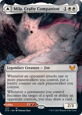 Mila, Crafty Companion (Borderless) (277) (Strixhaven: School of Mages)