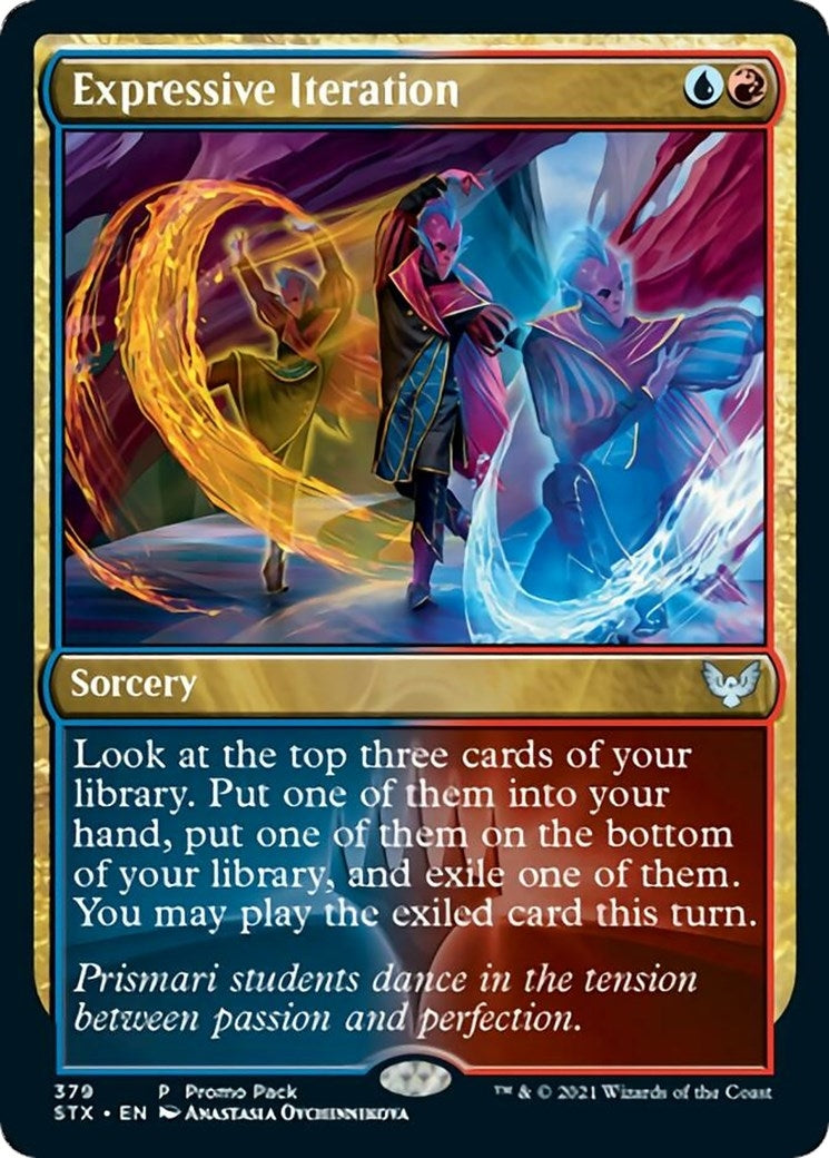 Expressive Iteration (379) (Promo Pack: Strixhaven)