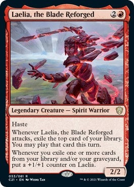 Laelia, the Blade Reforged (53) (Commander 2021)