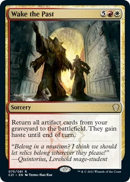 Wake the Past (75) (Commander 2021)