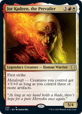 Jor Kadeen, the Prevailer (220) (Commander 2021)