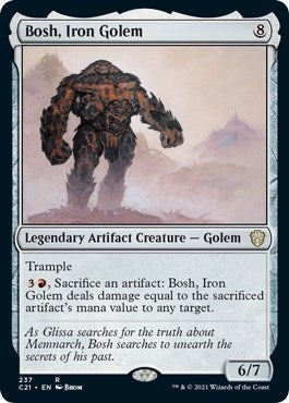 Bosh, Iron Golem (237) (Commander 2021)