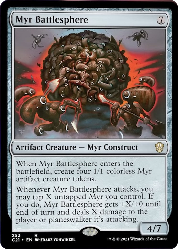 Myr Battlesphere (253) (Commander 2021)