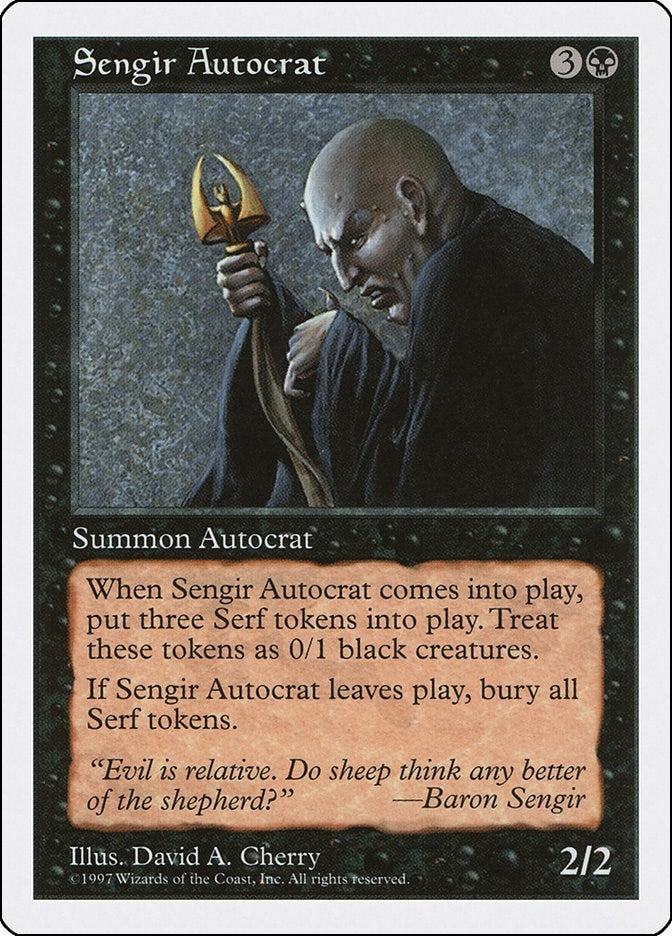 Sengir Autocrat (Fifth Edition)