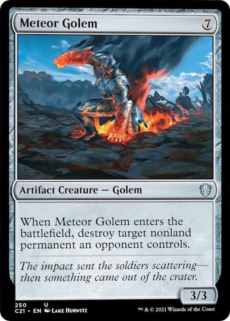 Meteor Golem (250) (Commander 2021)