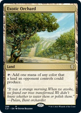 Exotic Orchard (288) (Commander 2021)