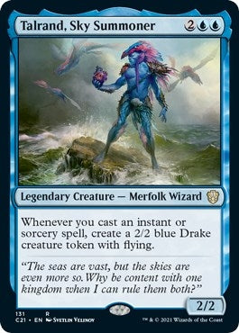 Talrand, Sky Summoner (131) (Commander 2021)