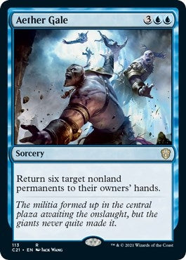 Aether Gale (113) (Commander 2021)