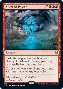 Apex of Power (158) (Commander 2021)