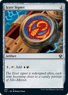 Izzet Signet (247) (Commander 2021)