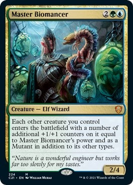 Master Biomancer (224) (Commander 2021)