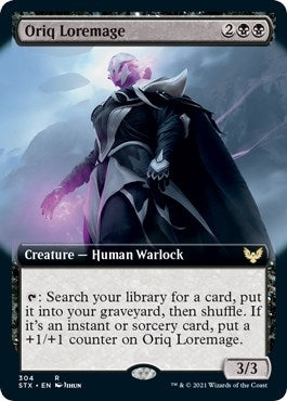 Oriq Loremage (Extended Art) (304) (Strixhaven: School of Mages)