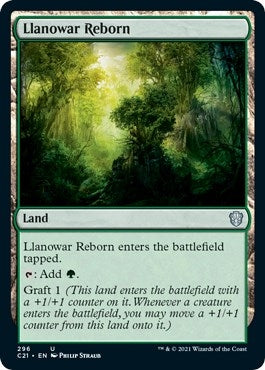 Llanowar Reborn (296) (Commander 2021)