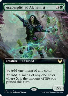 Accomplished Alchemist (Extended Art) (314) (Strixhaven: School of Mages)
