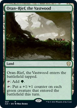 Oran-Rief, the Vastwood (307) (Commander 2021)
