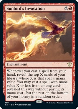 Sunbird's Invocation (180) (Commander 2021)