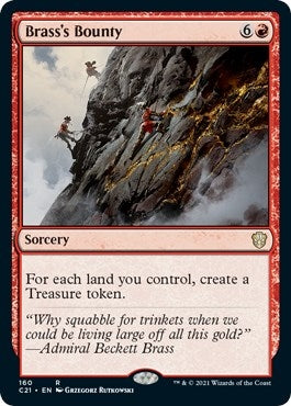 Brass's Bounty (160) (Commander 2021)