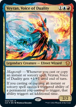 Veyran, Voice of Duality (3) (Commander 2021)