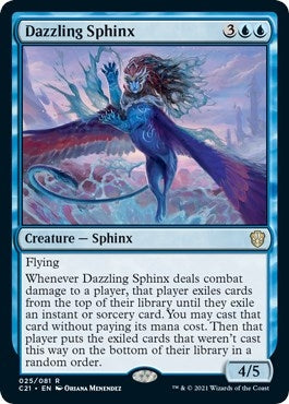 Dazzling Sphinx (25) (Commander 2021)